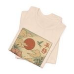 Serene Nature Graphic T-Shirt - Unisex Jersey Tee with Floral Design - Image 25