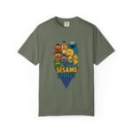Sesame Street Unisex Garment-Dyed T-Shirt - Fun Retro Vibes - Image 36