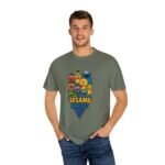 Sesame Street Unisex Garment-Dyed T-Shirt - Fun Retro Vibes - Image 39