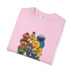 Sesame Street Unisex Garment-Dyed T-Shirt - Fun Retro Vibes - Image 68