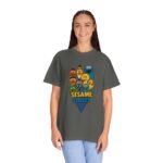 Sesame Street Unisex Garment-Dyed T-Shirt - Fun Retro Vibes - Image 25