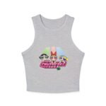 Powerpuff Girls Racer Tank Top - Fun Retro Style for Women - Image 6