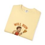 Will Run for Pizza T-Shirt - Will Run for Pizza, Casual Wear, Gift for Pizza Lovers, Party Tee, Foodie Apparel, Fitness Shirt - Image 18