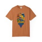 Sesame Street Unisex Garment-Dyed T-Shirt - Fun Retro Vibes - Image 16