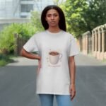 Cozy Coffee Vibes T-Shirt - "slow mornings" Design - Image 4