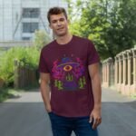 Cosmic Alien Eye T-Shirt for Sci-Fi Lovers - Image 19