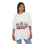 Powerpuff Girls Graphic Tee - Unisex Heavy Cotton Shirt for Retro Cartoon Lovers - Image 6