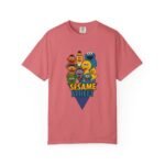 Sesame Street Unisex Garment-Dyed T-Shirt - Fun Retro Vibes - Image 76