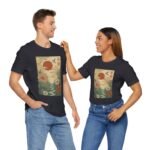 Serene Nature Graphic T-Shirt - Unisex Jersey Tee with Floral Design - Image 40