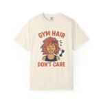 Gym Hair T-Shirt, Unisex Workout Tee, Fitness Apparel, Casual Graphic Shirt, Gift for Fitness Lovers, Stylish Gym Wear - Image 16