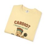 Funny Gym T-shirt, Unisex Workout Tee, Humor Fitness Shirt, Cardio Motivation Top, Gift for Him/Her - Image 31