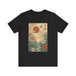 Serene Nature Graphic T-Shirt - Unisex Jersey Tee with Floral Design - Image 13