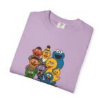Sesame Street Unisex Garment-Dyed T-Shirt - Fun Retro Vibes - Image 63