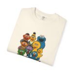 Sesame Street Unisex Garment-Dyed T-Shirt - Fun Retro Vibes - Image 8