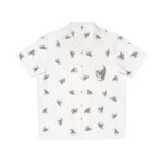 Men's Skull Print Hawaiian Shirt - Casual Summer Vibe, Perfect for Beach Parties & Luau Celebrations