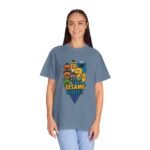 Sesame Street Unisex Garment-Dyed T-Shirt - Fun Retro Vibes - Image 55