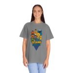 Sesame Street Unisex Garment-Dyed T-Shirt - Fun Retro Vibes - Image 30