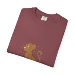 Garment-Dyed T-Shirt with Whimsical Cat Design - Perfect for Cat Lovers, Everyday Wear, Gifts, and Casual Outfits - Image 43