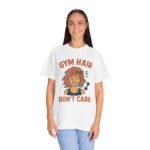 Gym Hair T-Shirt, Unisex Workout Tee, Fitness Apparel, Casual Graphic Shirt, Gift for Fitness Lovers, Stylish Gym Wear - Image 9