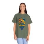 Sesame Street Unisex Garment-Dyed T-Shirt - Fun Retro Vibes - Image 40