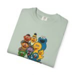 Sesame Street Unisex Garment-Dyed T-Shirt - Fun Retro Vibes - Image 33