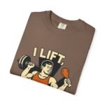 Humorous Fitness T-Shirt - I Lift Therefore I Eat, Gym Shirt, Workout Gift, Fitness Humor, Exercise Apparel, Funny Workout Tee - Image 21