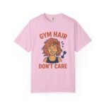 Gym Hair T-Shirt, Unisex Workout Tee, Fitness Apparel, Casual Graphic Shirt, Gift for Fitness Lovers, Stylish Gym Wear