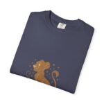 Garment-Dyed T-Shirt with Whimsical Cat Design - Perfect for Cat Lovers, Everyday Wear, Gifts, and Casual Outfits - Image 18