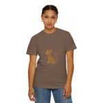 Garment-Dyed T-Shirt with Whimsical Cat Design - Perfect for Cat Lovers, Everyday Wear, Gifts, and Casual Outfits - Image 15