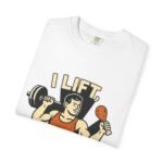 Humorous Fitness T-Shirt - I Lift Therefore I Eat, Gym Shirt, Workout Gift, Fitness Humor, Exercise Apparel, Funny Workout Tee - Image 9