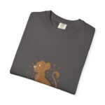 Garment-Dyed T-Shirt with Whimsical Cat Design - Perfect for Cat Lovers, Everyday Wear, Gifts, and Casual Outfits - Image 23