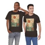 Serene Nature Graphic T-Shirt - Unisex Jersey Tee with Floral Design - Image 12