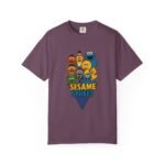 Sesame Street Unisex Garment-Dyed T-Shirt - Fun Retro Vibes - Image 71