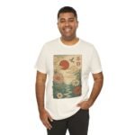 Serene Nature Graphic T-Shirt - Unisex Jersey Tee with Floral Design - Image 22