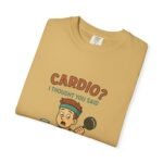 Funny Gym T-shirt, Unisex Workout Tee, Humor Fitness Shirt, Cardio Motivation Top, Gift for Him/Her - Image 38