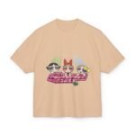 Powerpuff Girls Graphic Tee - Unisex Heavy Cotton Shirt for Retro Cartoon Lovers - Image 19