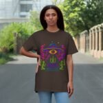 Cosmic Alien Eye T-Shirt for Sci-Fi Lovers - Image 8