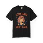 Gym Hair T-Shirt, Unisex Workout Tee, Fitness Apparel, Casual Graphic Shirt, Gift for Fitness Lovers, Stylish Gym Wear - Image 41
