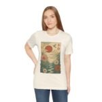 Serene Nature Graphic T-Shirt - Unisex Jersey Tee with Floral Design - Image 21