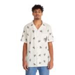 Men's Skull Print Hawaiian Shirt - Casual Summer Vibe, Perfect for Beach Parties & Luau Celebrations - Image 3