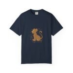 Garment-Dyed T-Shirt with Whimsical Cat Design - Perfect for Cat Lovers, Everyday Wear, Gifts, and Casual Outfits - Image 31