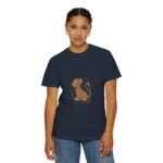 Garment-Dyed T-Shirt with Whimsical Cat Design - Perfect for Cat Lovers, Everyday Wear, Gifts, and Casual Outfits - Image 35