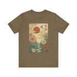 Serene Nature Graphic T-Shirt - Unisex Jersey Tee with Floral Design - Image 31