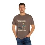 Treadmill Survivor T-Shirt, Funny Workout Shirt, Gym Humor Tee, Fitness Gift, Unisex Exercise Top - Image 16