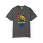 Sesame Street Unisex Garment-Dyed T-Shirt - Fun Retro Vibes - Image 56