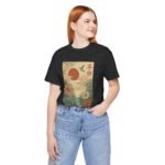 Serene Nature Graphic T-Shirt - Unisex Jersey Tee with Floral Design - Image 54