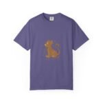 Garment-Dyed T-Shirt with Whimsical Cat Design - Perfect for Cat Lovers, Everyday Wear, Gifts, and Casual Outfits - Image 36