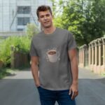 Cozy Coffee Vibes T-Shirt - "slow mornings" Design - Image 7