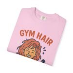 Gym Hair T-Shirt, Unisex Workout Tee, Fitness Apparel, Casual Graphic Shirt, Gift for Fitness Lovers, Stylish Gym Wear - Image 3