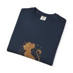Garment-Dyed T-Shirt with Whimsical Cat Design - Perfect for Cat Lovers, Everyday Wear, Gifts, and Casual Outfits - Image 33
